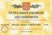 2014 Chevillon Nuits St Georges Chaignots